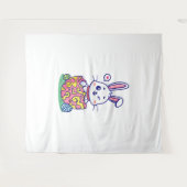 Tenture Happy Easter Bunny collection 2 (Devant (Horizontal))