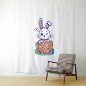 Tenture Happy Easter Bunny collection 2 (En situation)