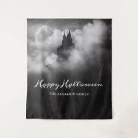 Happy Halloween Éffrayant Castle Party Contexte