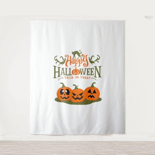 Tenture Happy Halloween - Halloween Cool (Devant)
