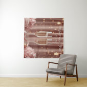 Tenture happy new year 2026 champagne sparkle banner (En situation (horizontale))