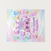 Tenture Happy Number Day 2026 Cute Calculator Design (Devant (Horizontal))