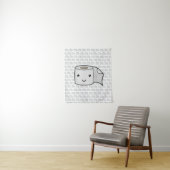 Tenture Happy Paper (En situation)