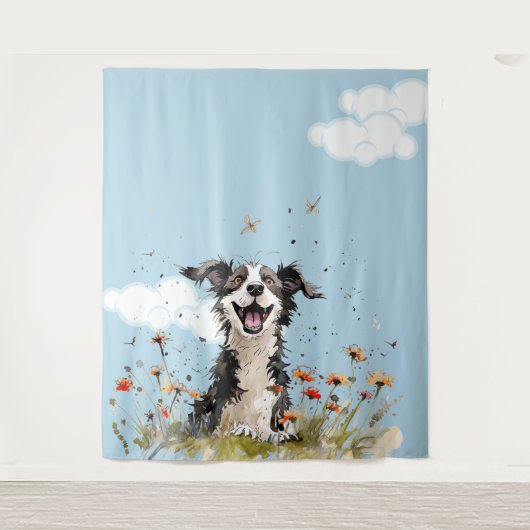 Tenture Happy Pup (Devant)