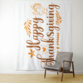 Tenture Happy Thanksgiving (En situation)