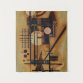 Tenture Hard in soft, 1927 par Wassily Kandinsky (Devant)