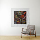 Tenture Harmonie des couleurs Art Abstrait (En situation (horizontale))