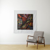 Tenture Harmonie des couleurs Art Abstrait (En situation)