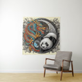 Tenture Harmonie des opposés (En situation)