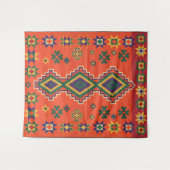 Tenture Harmonie marocaine en orange (Devant (Horizontal))