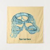 Tenture Harnais d'escalade de roche avec tirages rapides (Devant)