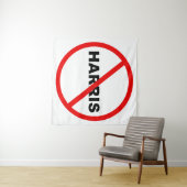 Tenture Harris Danger n'y va pas ! (En situation (horizontale))