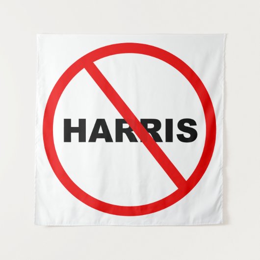 Tenture Harris Danger n'y va pas ! (Devant)