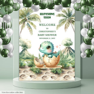 Tenture Hatching Bientôt Baby shower Fond d'écran Blue Din