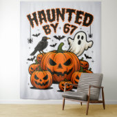 Tenture Haunted by 67 Funny Ghost And Pumpkin Halloween (En situation)