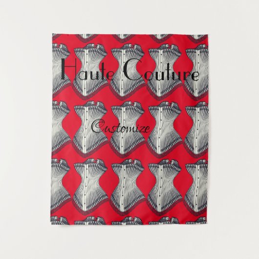 Tenture Haute Couture Corset Thunder_Cove (Devant)