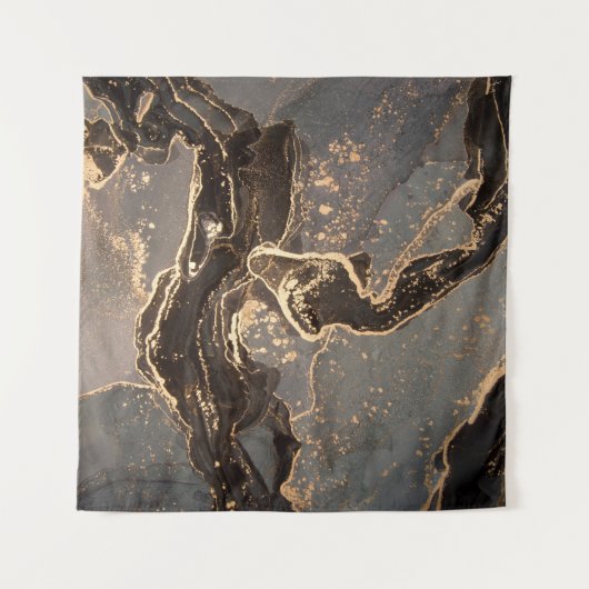 Tenture Haute résolution. Peinture abstraite de luxe (Devant)