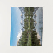 Tenture Haute sierra réflexion de miroir de lacs (Devant)