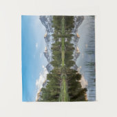 Tenture Haute sierra réflexion de montagne de lacs (Devant)