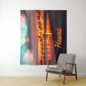 Tenture Hawaii Beach Hawaii (En situation)