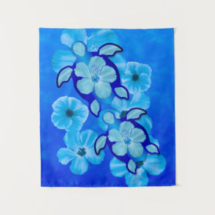 Tenture Hawaiian Honu Sea Turtles