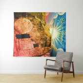 Tenture He is Risen - Garden Tomb Jerusalem (En situation (horizontale))