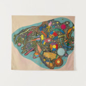 Tenture Heap régulé, 1938 par Wassily Kandinsky (Devant (Horizontal))