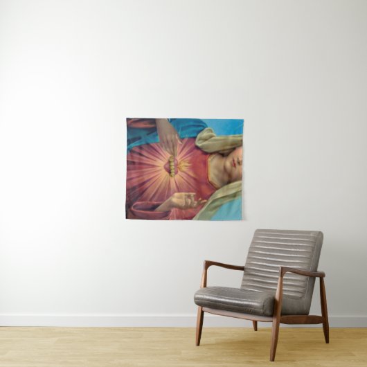 Tenture Heart de Marie (En situation (horizontale))