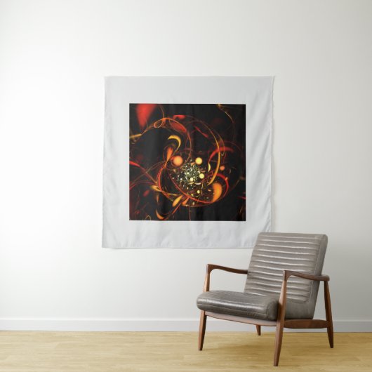 Tenture Heartbeat (En situation (horizontale))