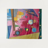Tenture Heavy Red | Kandinsky | (Devant (Horizontal))
