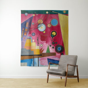 Tenture Heavy Red   Kandinsky  