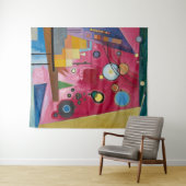 Tenture Heavy Red | Kandinsky | (En situation (horizontale))