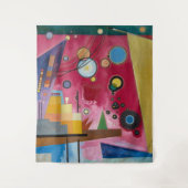 Tenture Heavy Red | Kandinsky | (Devant)