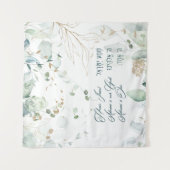 Tenture Hebrew Shema Israel Jewish Prayer Torah (Devant)