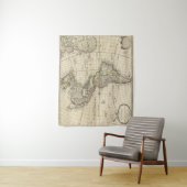 Tenture Hémisphère de l'ouest 2 (En situation)