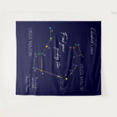 Tenture Hémisphère Nord Trouver Polaris Star (Devant (Horizontal))