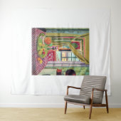 Tenture Henri Matisse art style (En situation (horizontale))