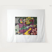 Tenture Henri Matisse art work (Devant (Horizontal))