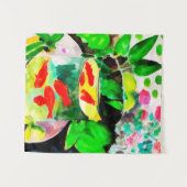 Tenture Henri Matisse, Le poisson rouge, dessin numérique (Devant (Horizontal))