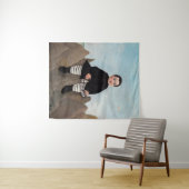 Tenture Henri Rousseau - Garçon sur les rochers (En situation (horizontale))