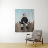 Tenture Henri Rousseau - Garçon sur les rochers (En situation)