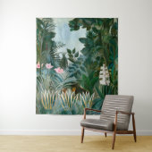 Tenture Henri Rousseau - La jungle équatoriale (En situation)