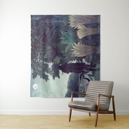 Tenture Henri Rousseau - Le Charmeur Des Serpents (En situation)