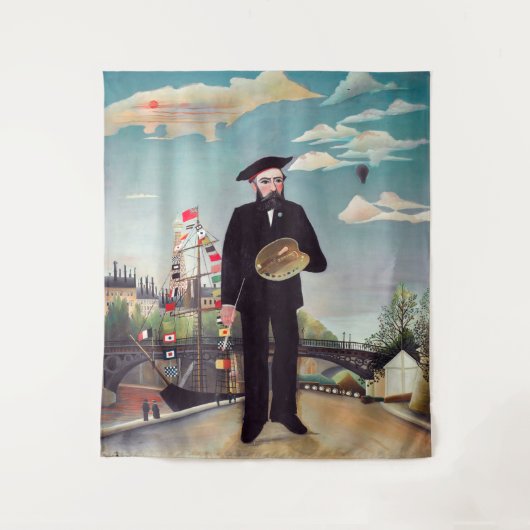 Tenture Henri Rousseau - Mon portrait-Paysage (Devant)