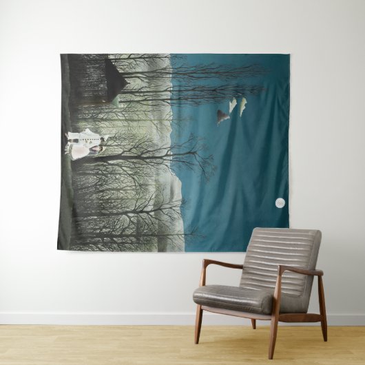 Tenture Henri Rousseau - Soirée Carnaval (En situation (horizontale))