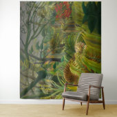 Tenture Henri Rousseau - Surpris ! (En situation)