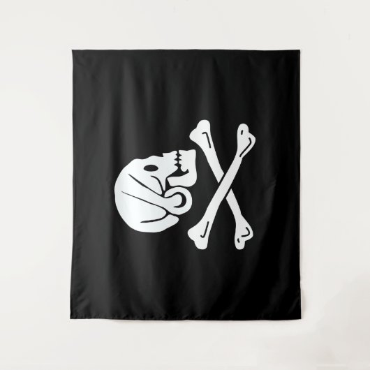 Tenture Henry Chaque Drapeau Pirate (Devant)