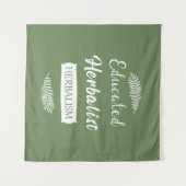 Tenture Herbaliste diplômé médecine naturelle (Devant (Horizontal))