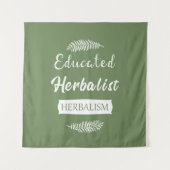 Tenture Herbaliste diplômé médecine naturelle (Devant)
