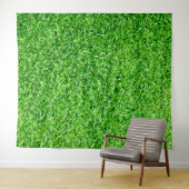 Tenture Herbe verte (En situation (horizontale))